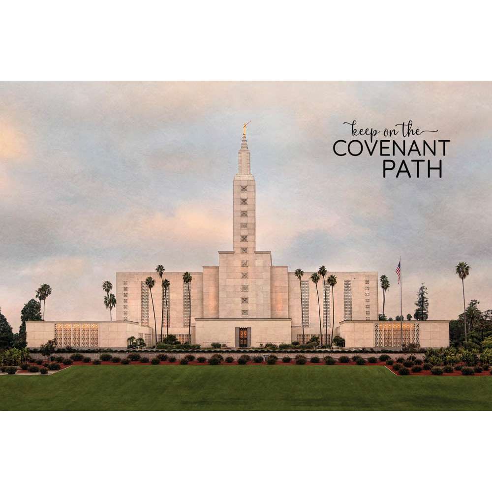 Los Angeles Temple Repositionable Poster