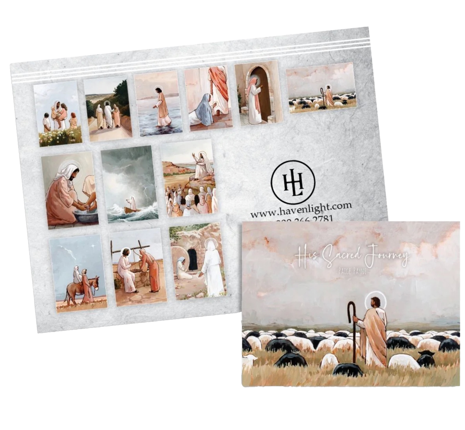 His Sacred Journey Mini 3x4 Picture Pack