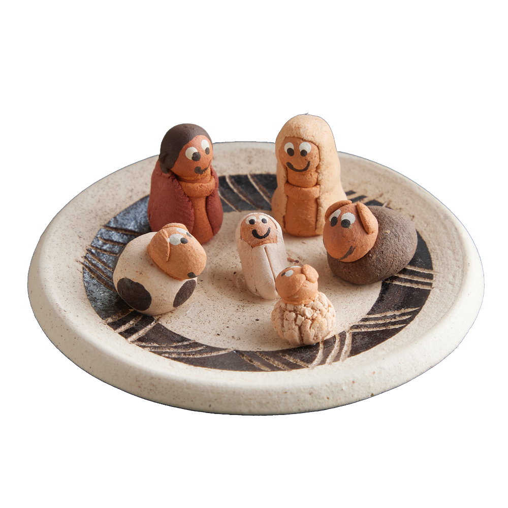 Colombia Holy Family Nativity Plate, , large image number 0