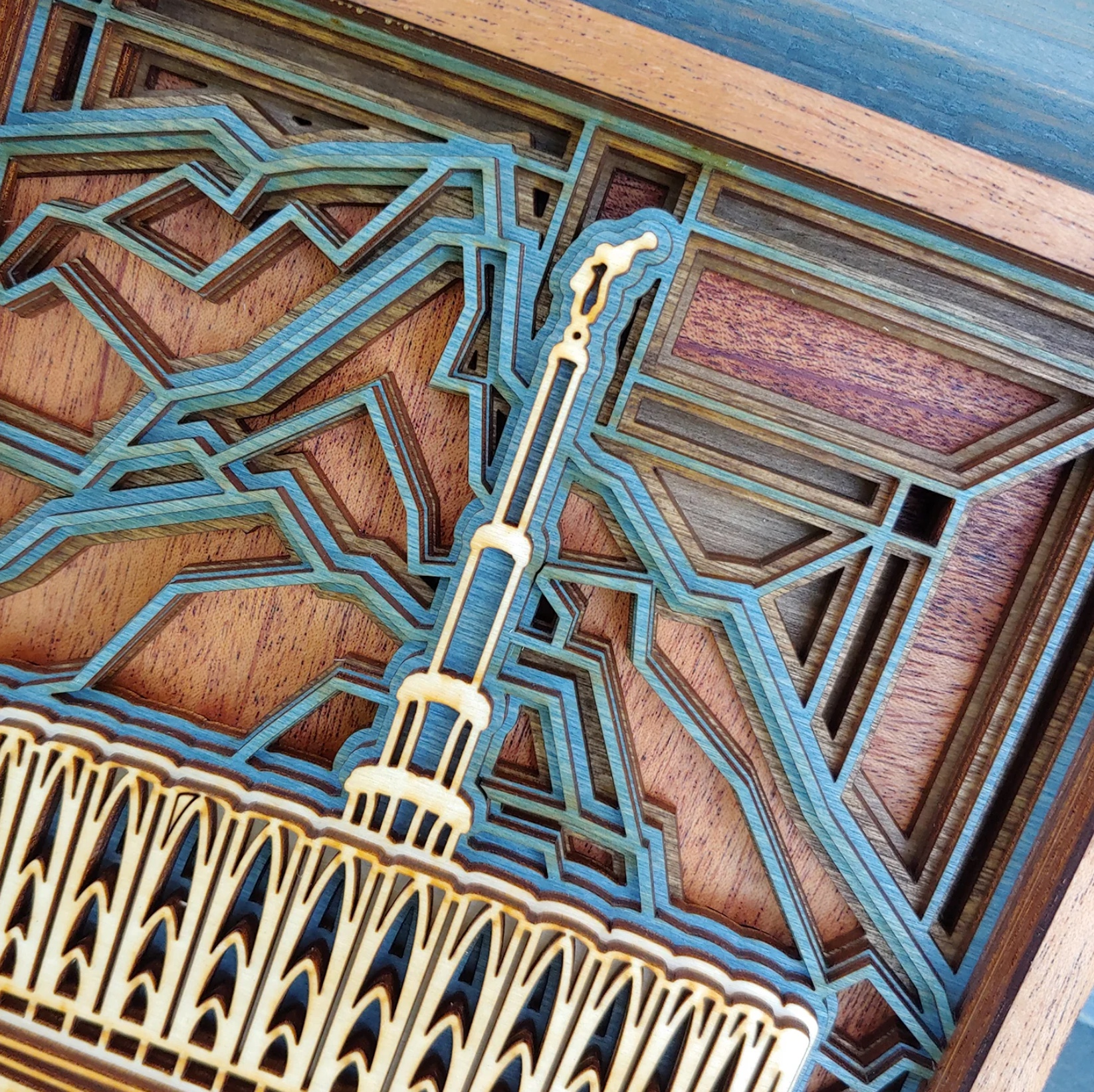 Provo Utah Temple Layered Wood Plaque, , large image number 2