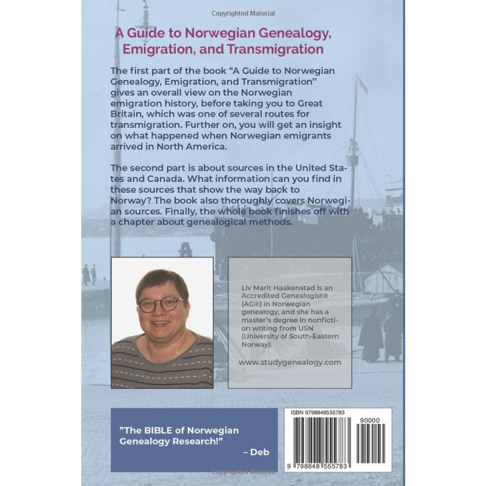 A Guide to Norwegian Genealogy, Emigration, and Transmigration, , large