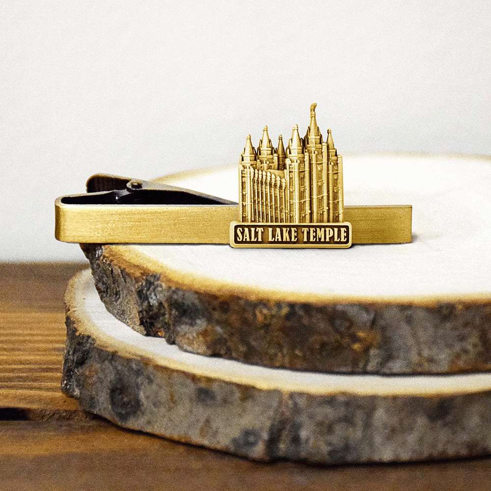 Salt Lake Temple Tie Bar, , large image number 4