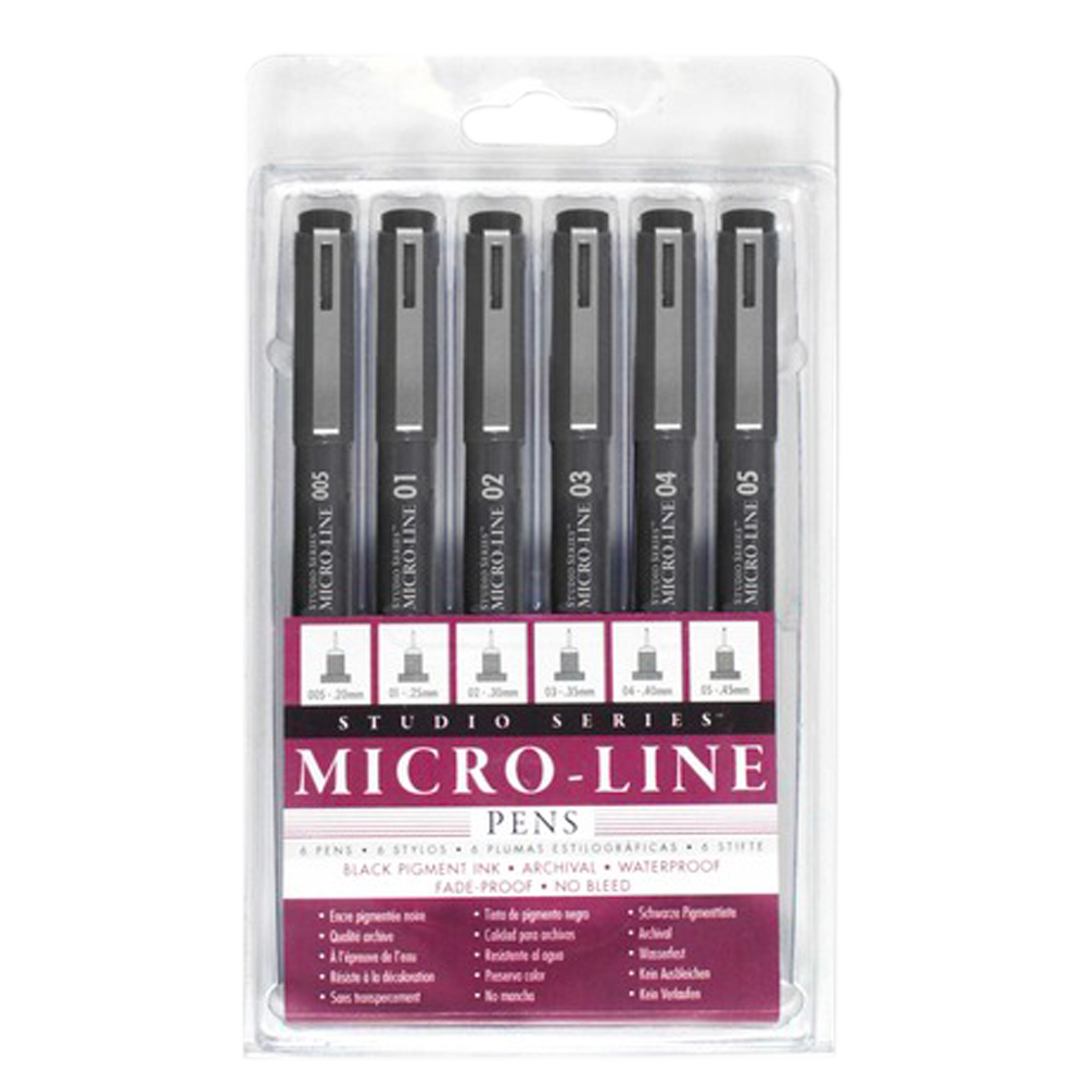 Studio Series Micro-Line Pen Set