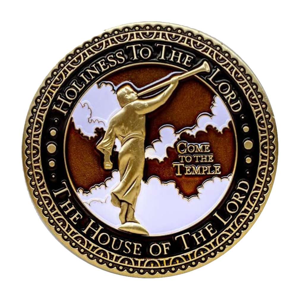 Saratoga Springs Utah Temple Medallion Coin, , large image number 2