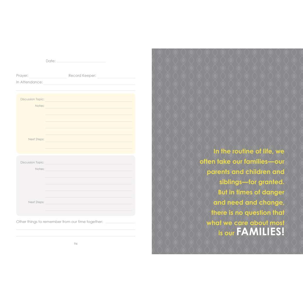 Our Family Council Journal 4