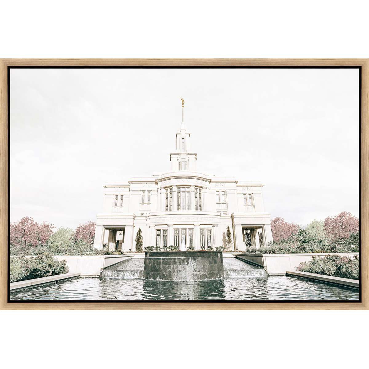 Sweet is the Work, Payson Temple (31.5x21.5 Framed Canvas), , large image number 0