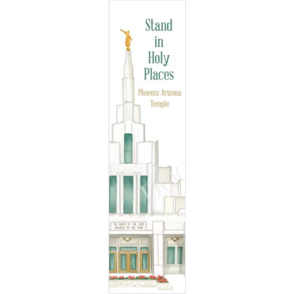 Phoenix Temple Bookmark