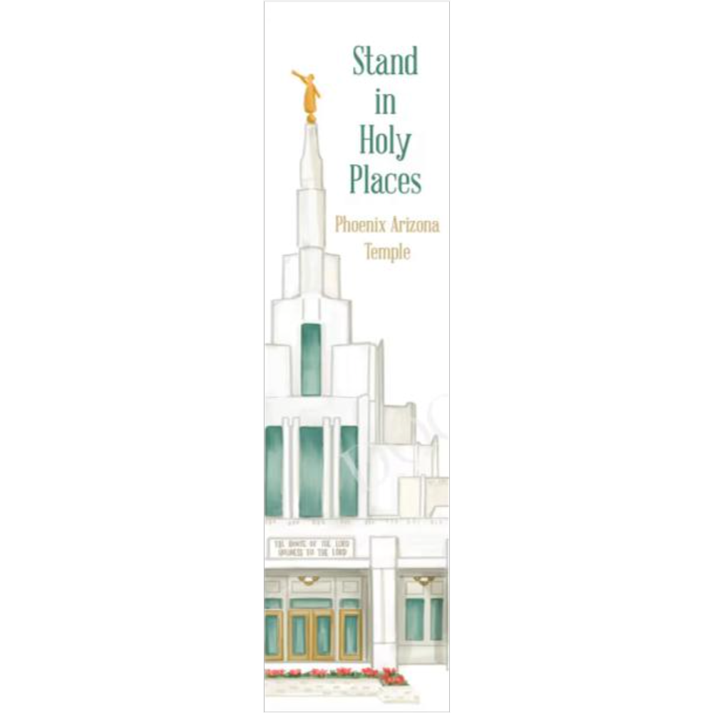 Phoenix Temple Bookmark