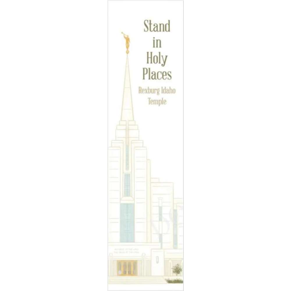 Rexburg Temple Bookmark