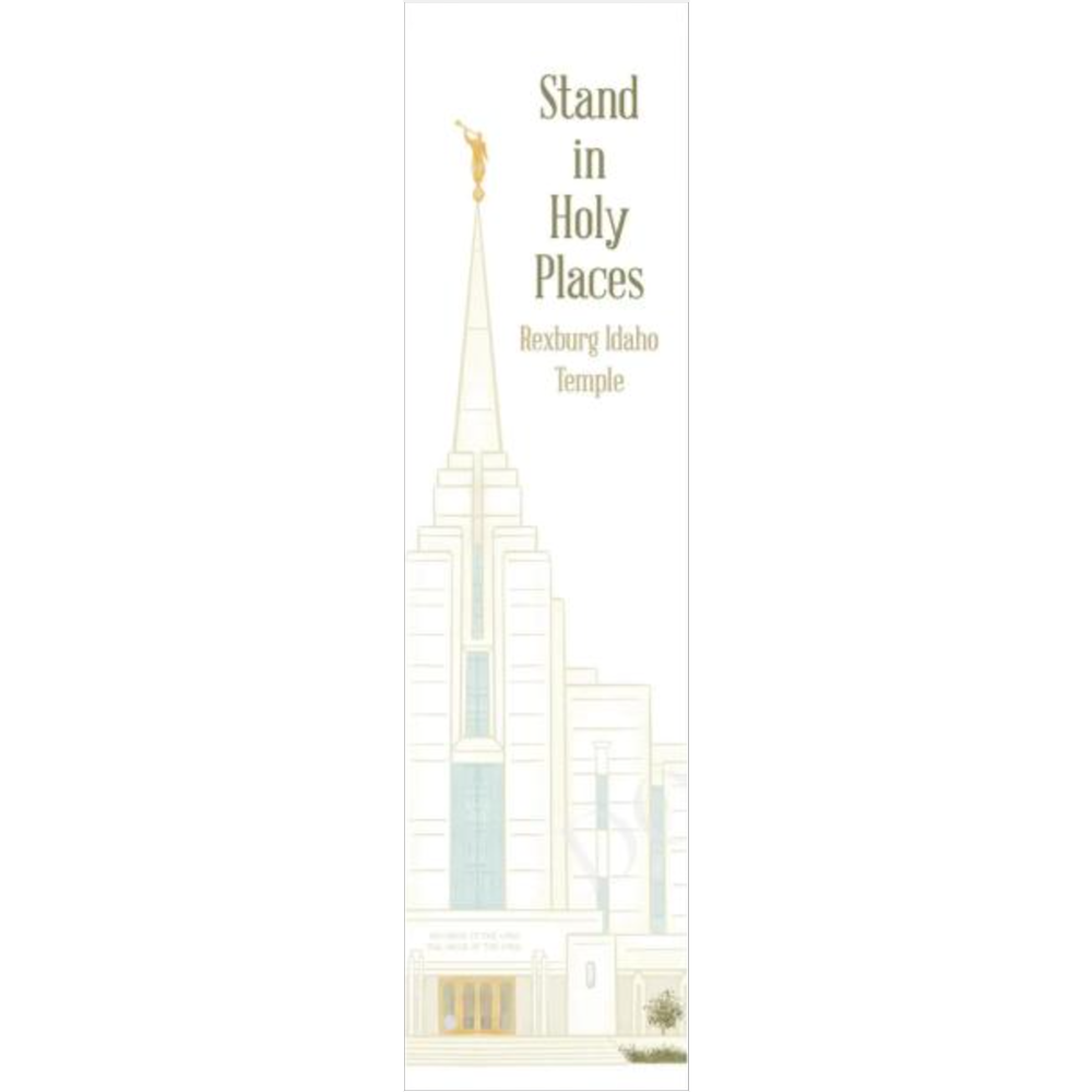 Rexburg Temple Bookmark