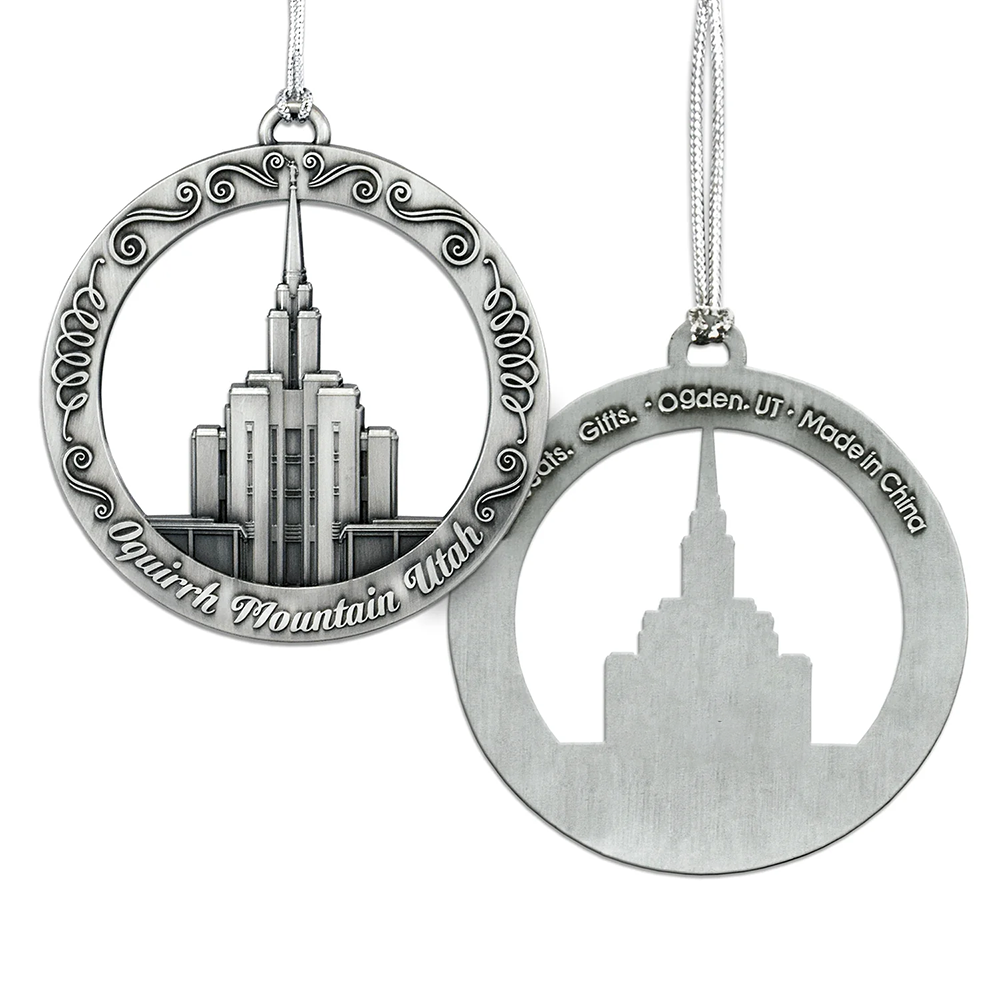 Oquirrh Mountain Temple Ornament, , large