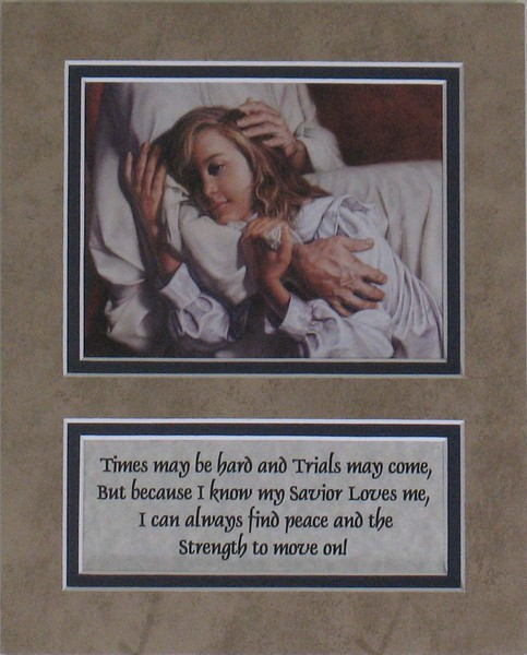 My Savior Loves Me 8" x 10"