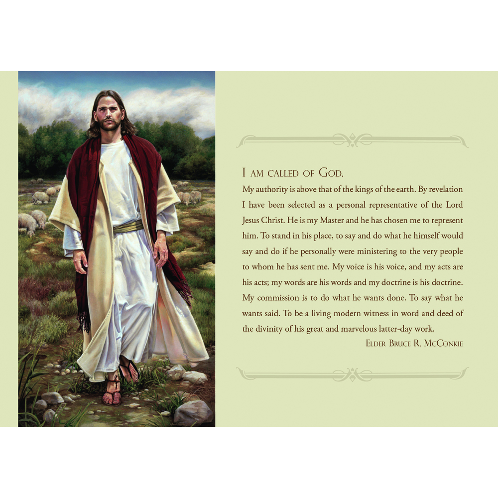 Missionary Commission Print,  Missionary Commission Print