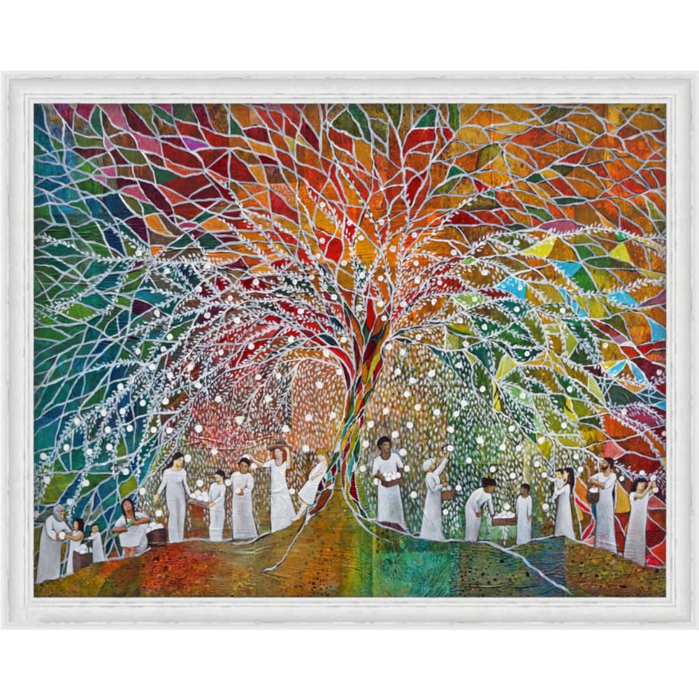 The Love of God (18x22 Framed Canvas Print)