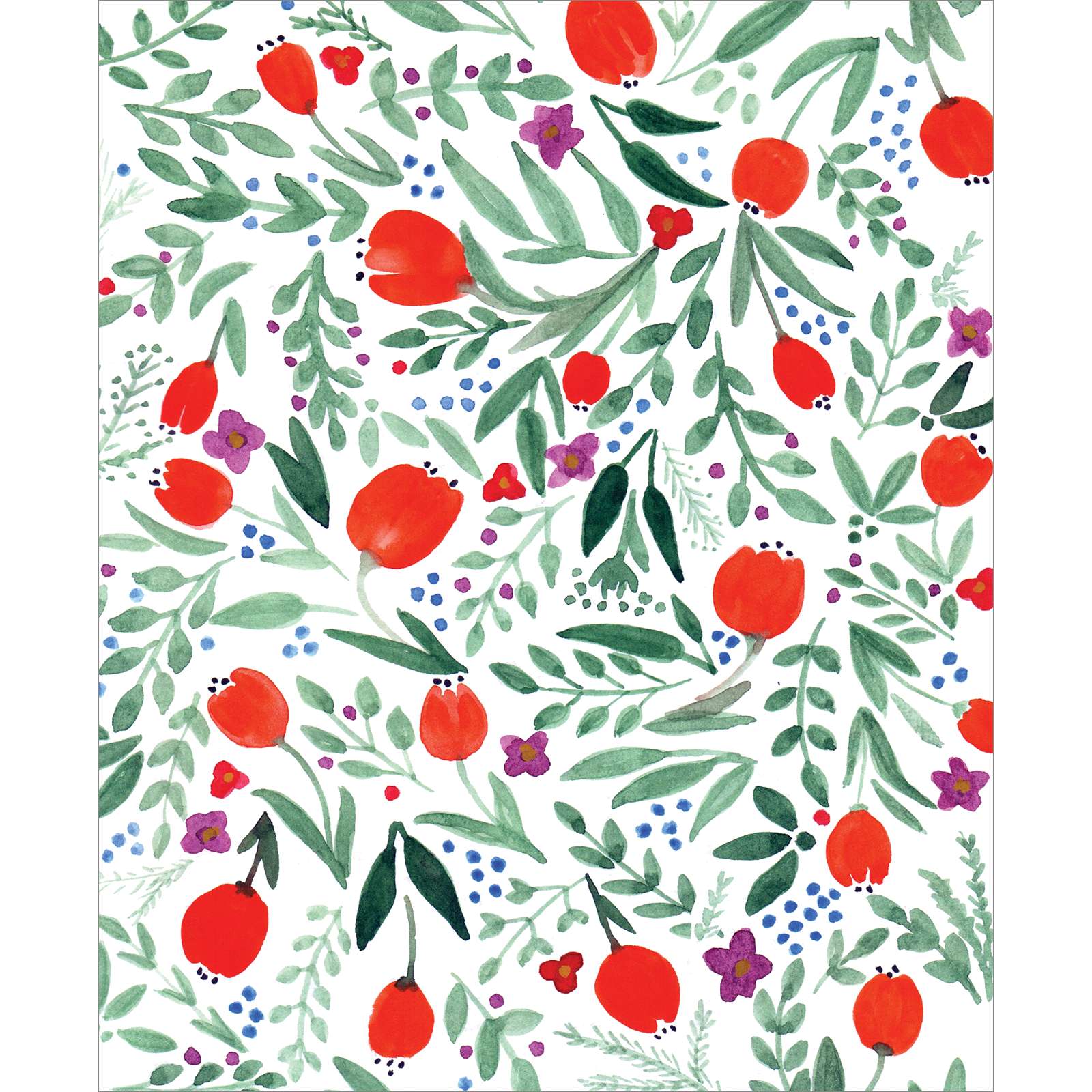 The Book of Mormon, Journal Edition, Red Floral (No Index), , large image number 4