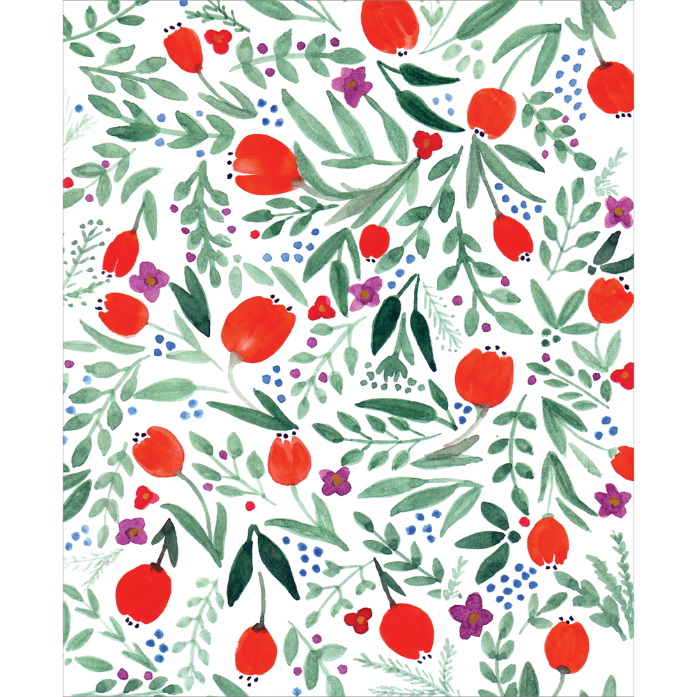 The Book of Mormon, Journal Edition, Red Floral (No Index), , large image number 4