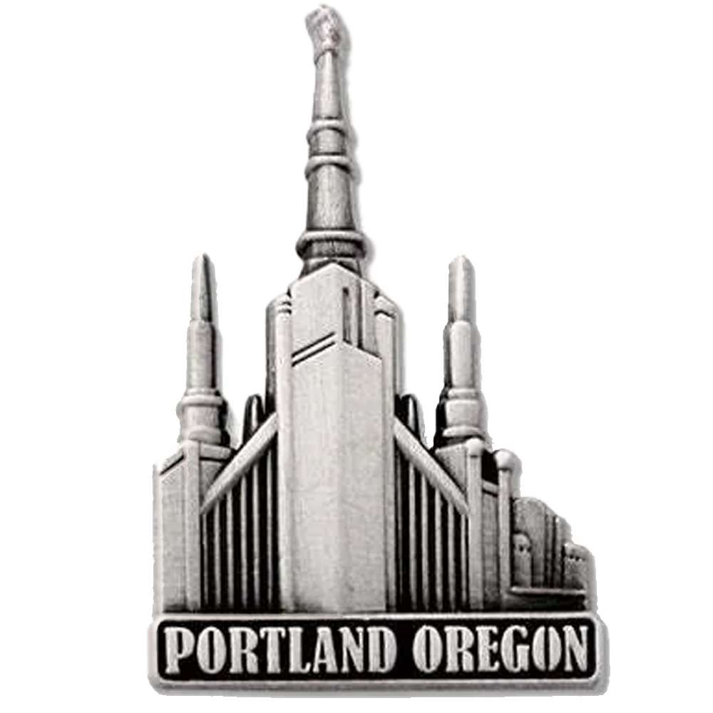 Portland Temple Pin