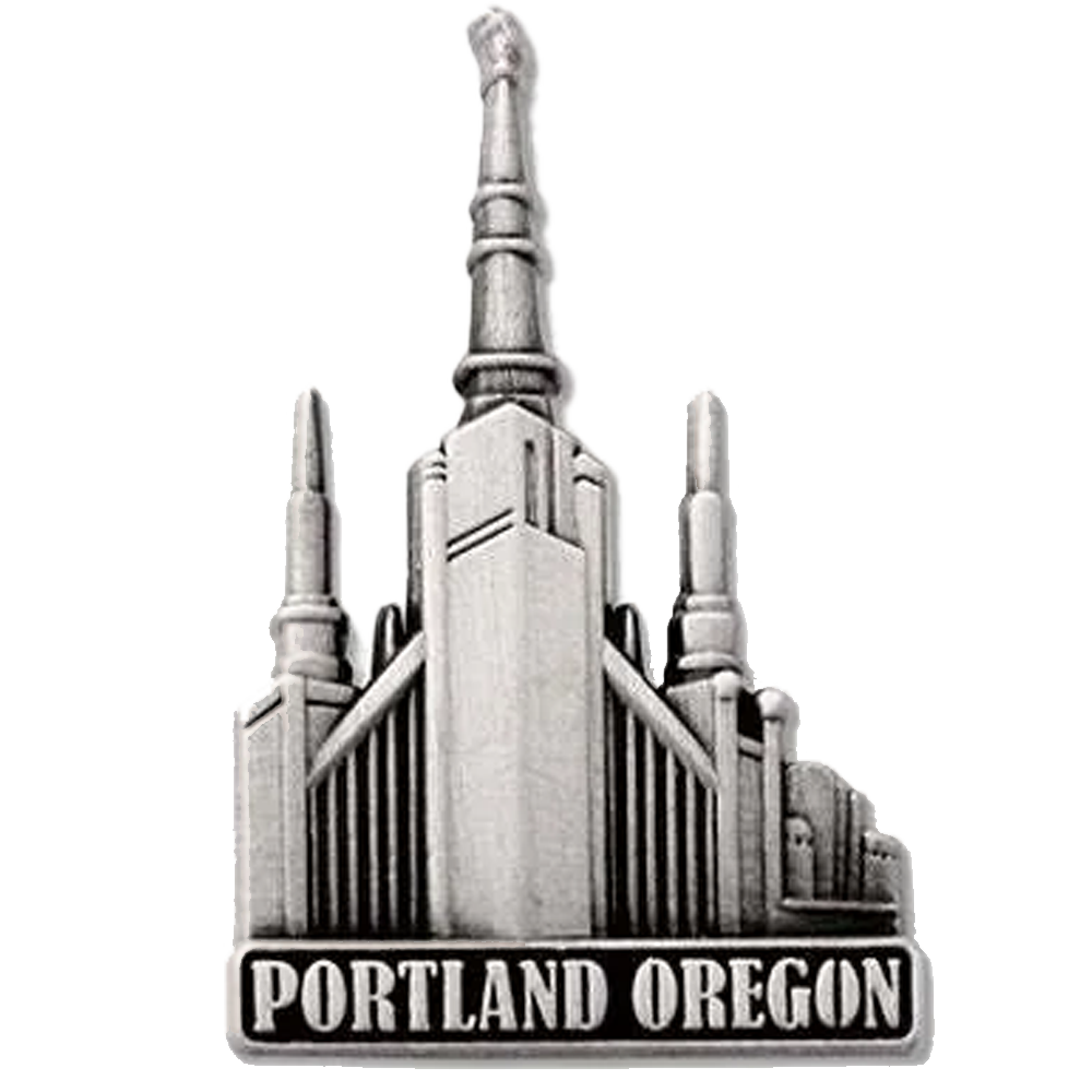 Portland Temple Pin
