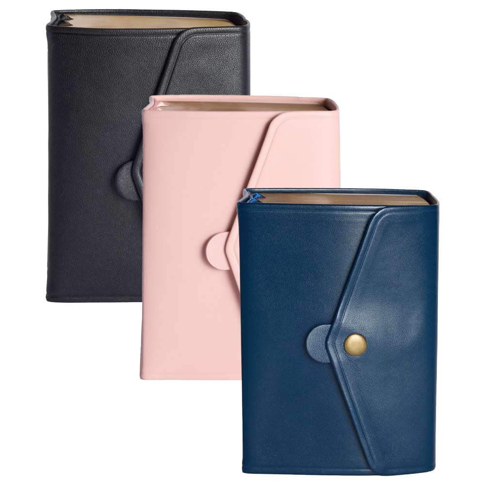 Genuine Leather Snap Quad Combination, Compact (Color Options)