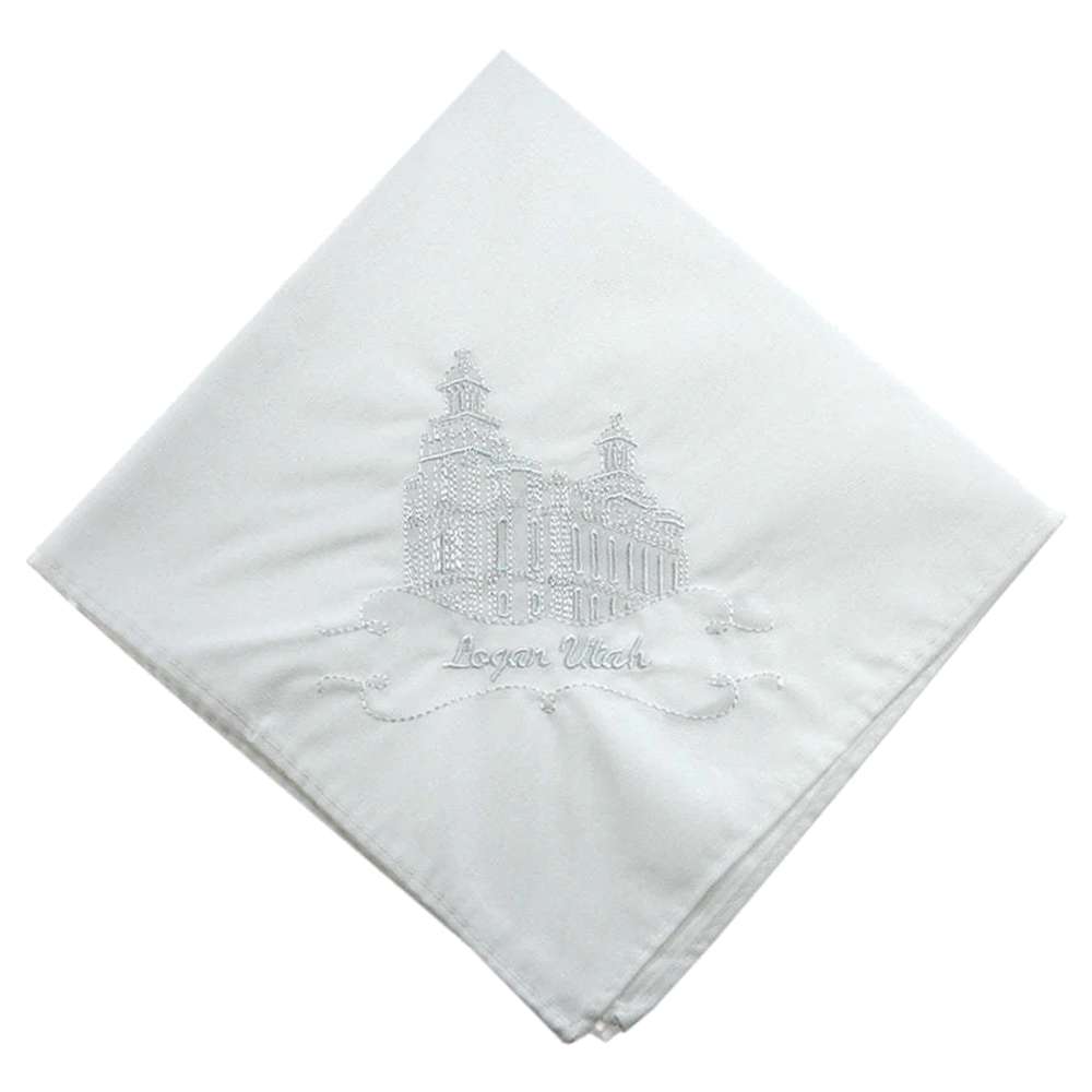 Logan Utah Temple Handkerchief, , large image number 0