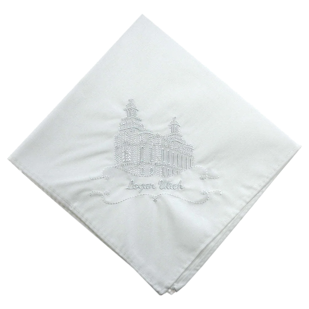 Logan Utah Temple Handkerchief