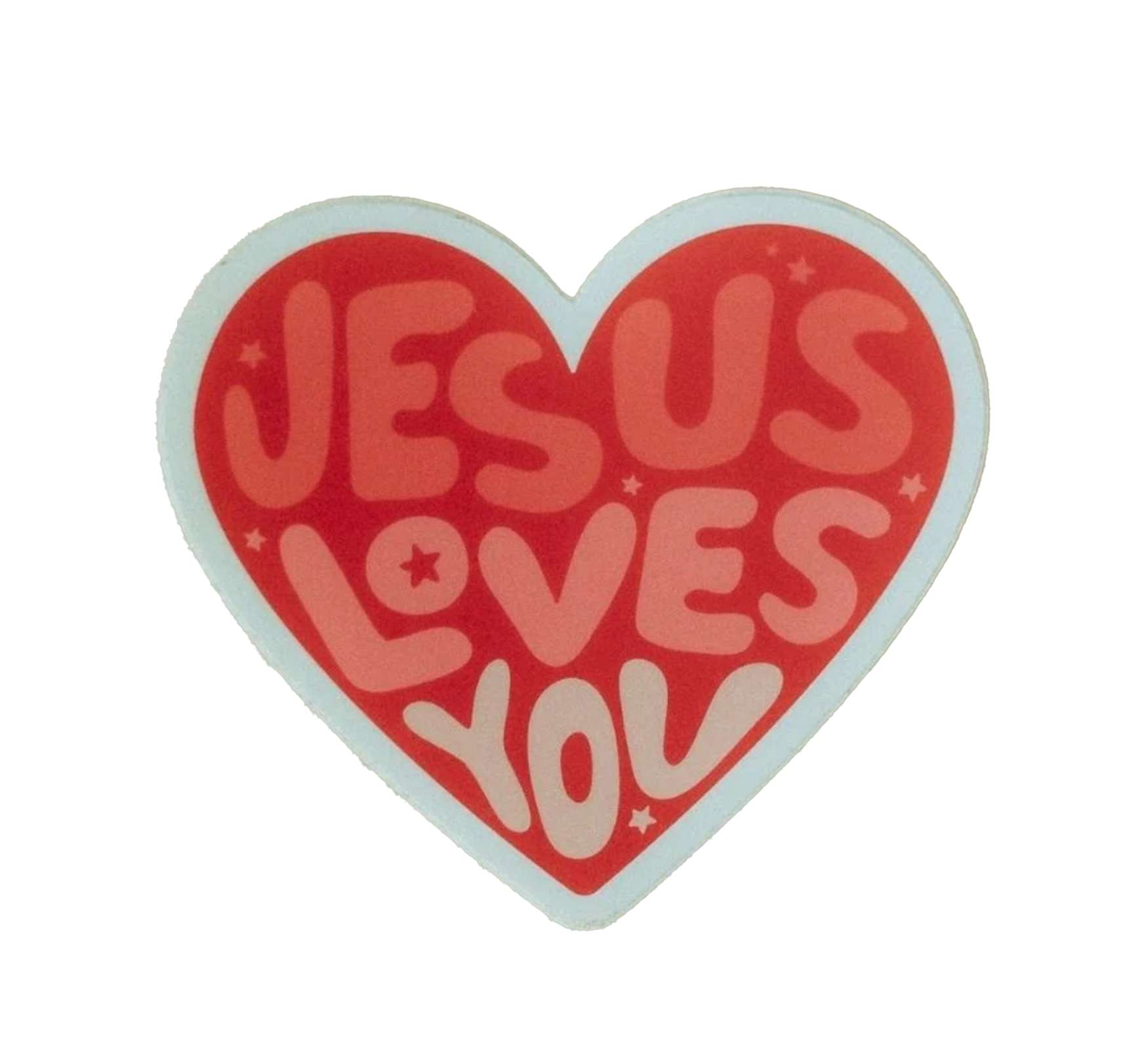 Jesus Loves You Sticker