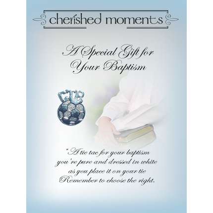 CTR Baptism Soccer Tie Pin