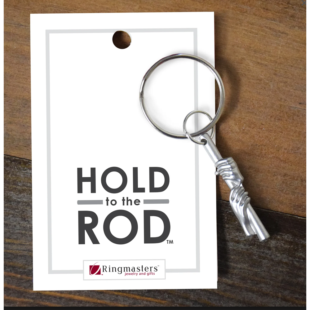 Hold to the Rod with Hands Keyring,  Hold to the Rod with Hands Keyring