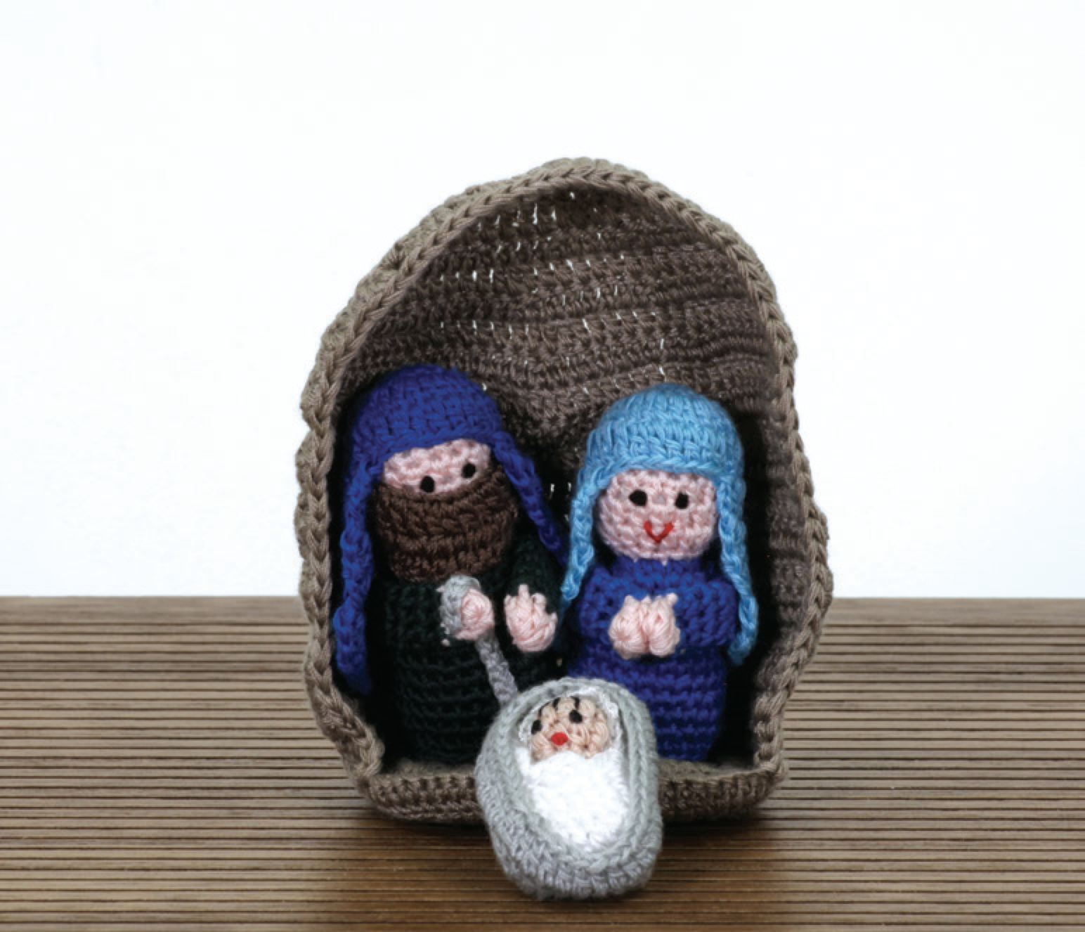 Vietnamese Crochet Nativity, , large