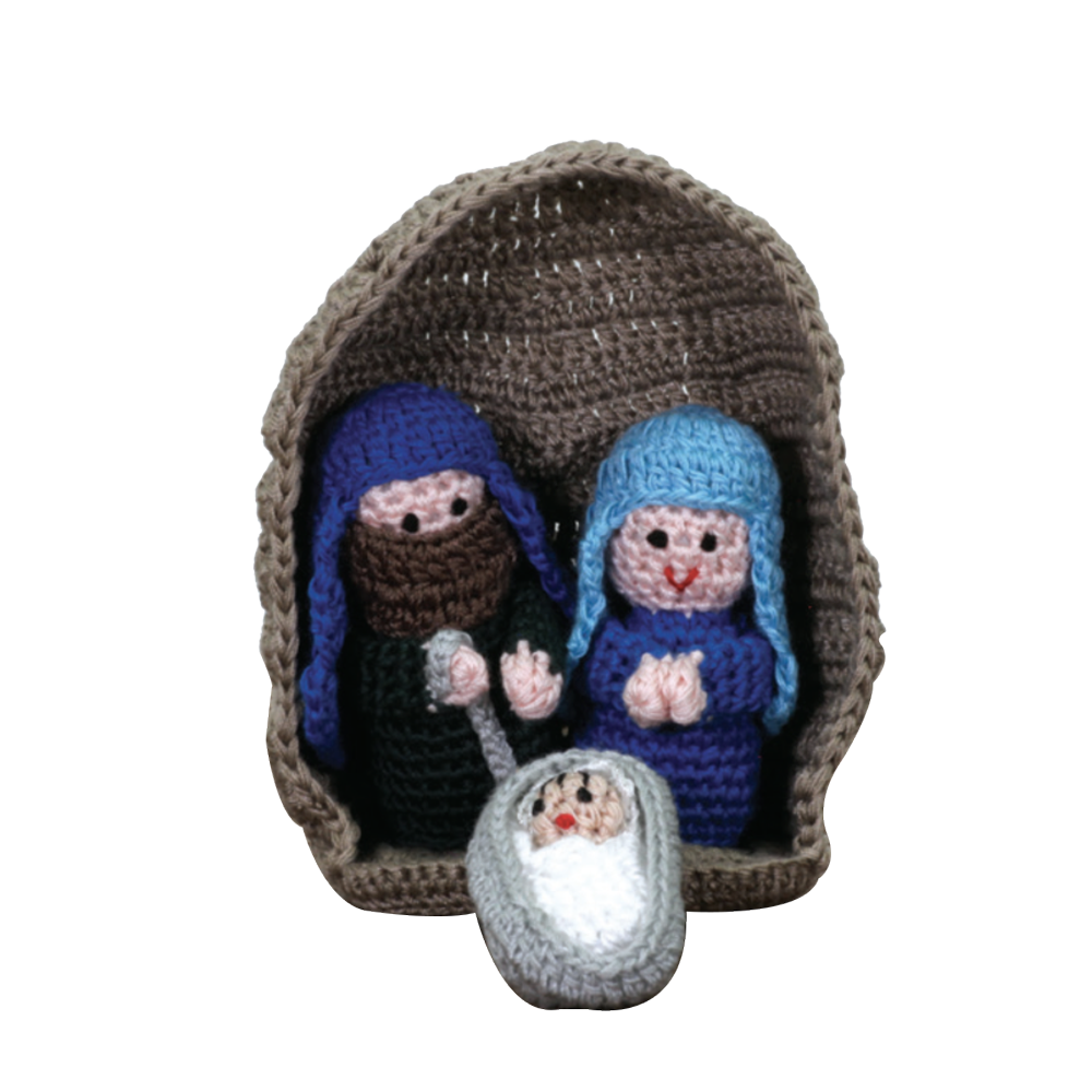 Vietnamese Crochet Nativity