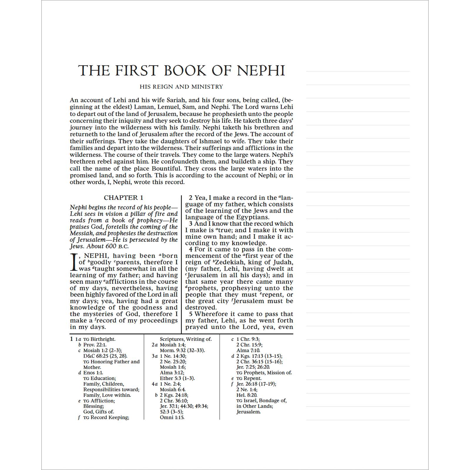 The Book of Mormon, Journal Edition, Red Floral (No Index), , large image number 2