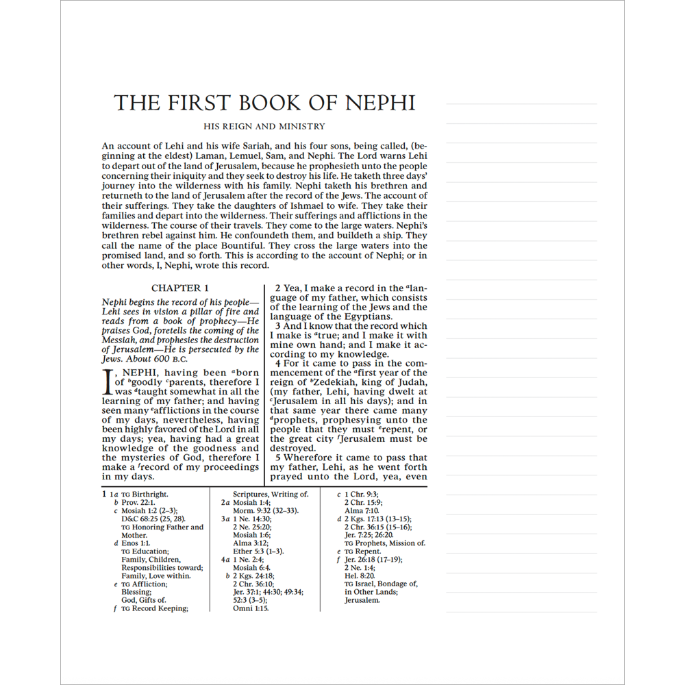 The Book of Mormon, Journal Edition, Red Floral (No Index), , large image number 2