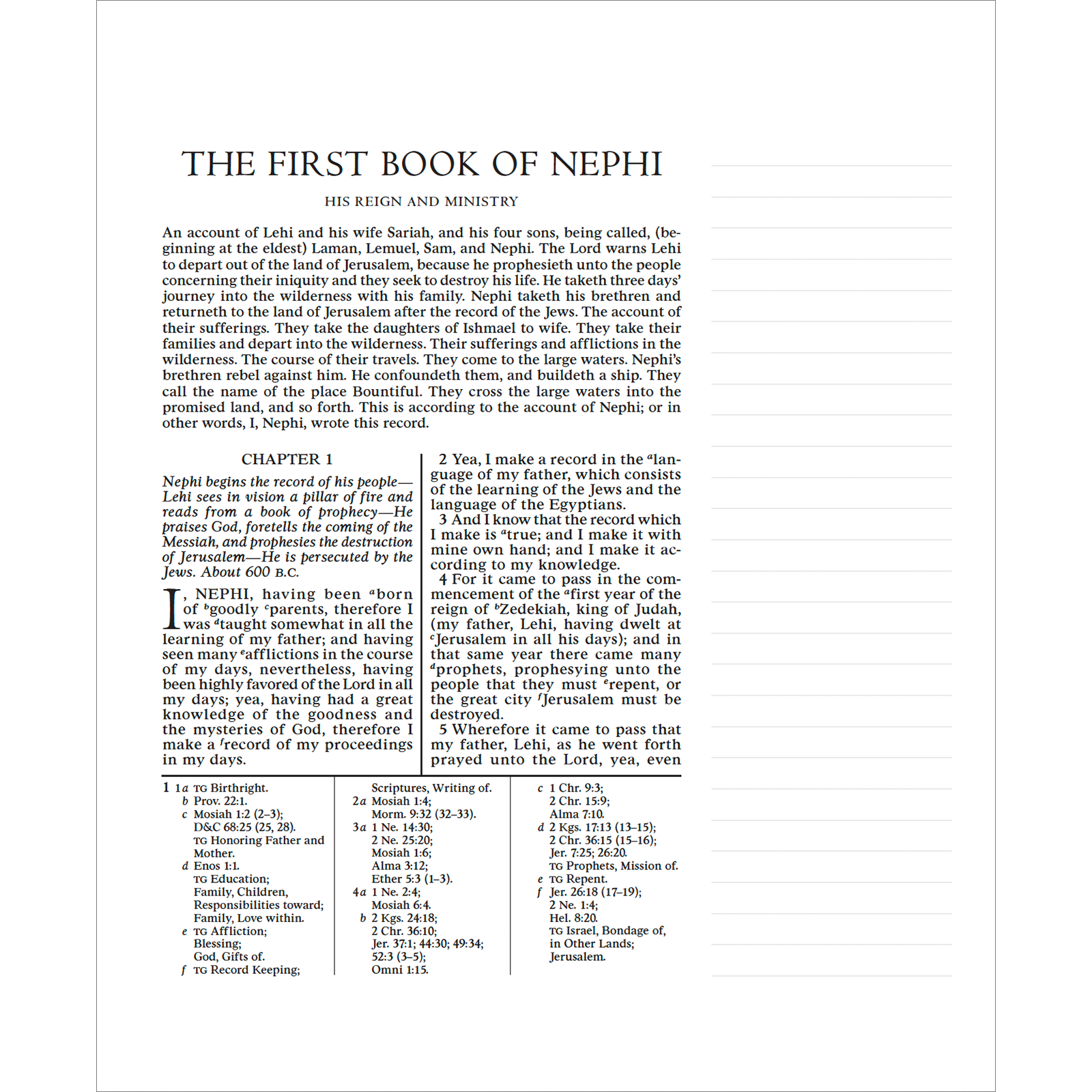 The Book of Mormon, Journal Edition, Red Floral (No Index), , large image number 2