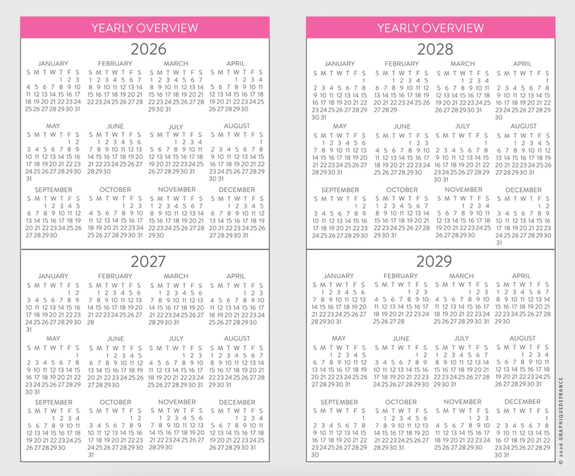 2027 Whimsical 2-Year Pocket Planner, , large image number 2