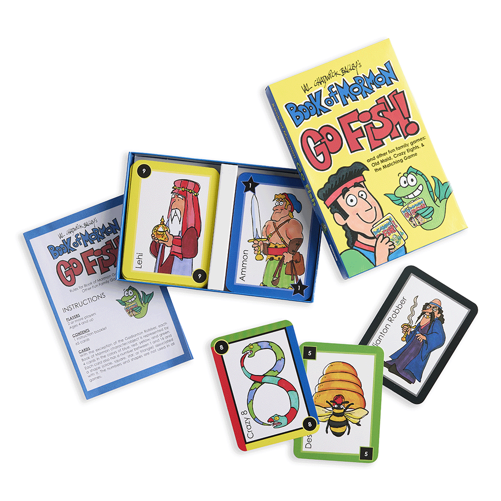 Book of Mormon Go Fish! Card Game, , large