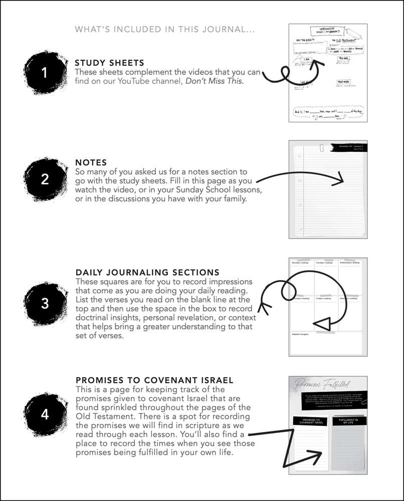 Don't Miss This in the Old Testament 2022 Journal, , large image number 2
