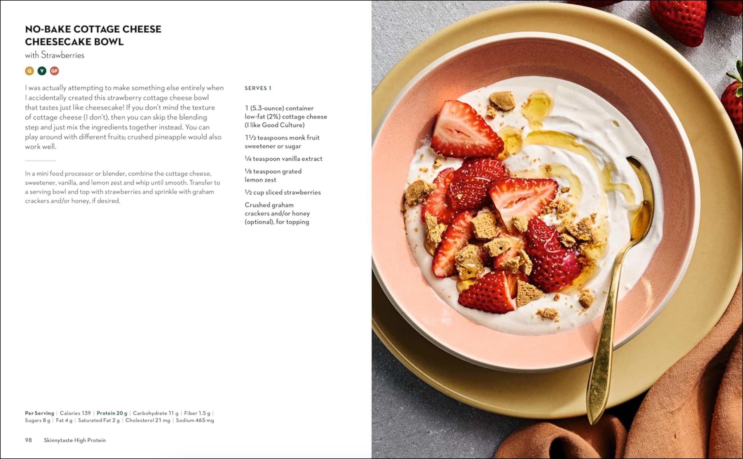 Skinnytaste High Protein Cookbook, , large