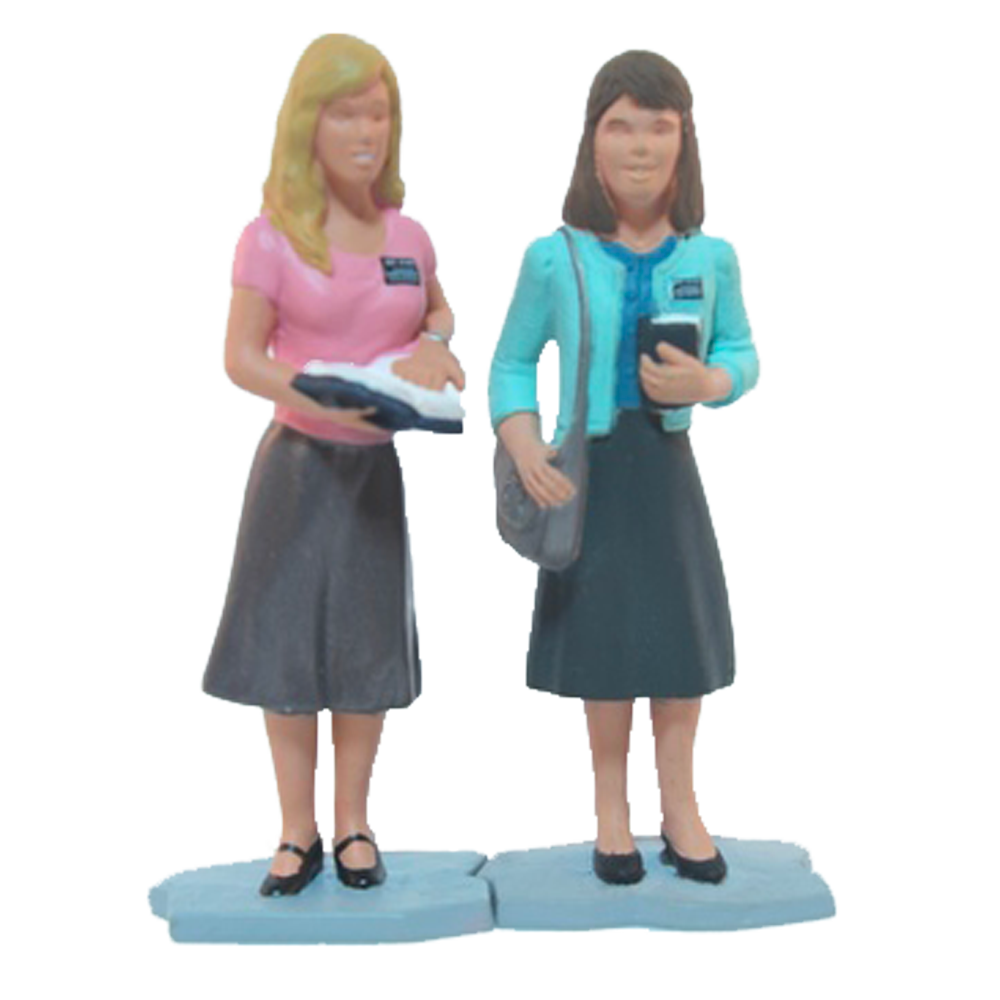 Sister Missionaries Action Figure: Set 9,  Sister Missionaries Action Figure: Set 9
