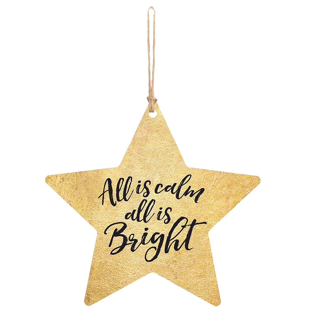 Star All is Bright Ornament