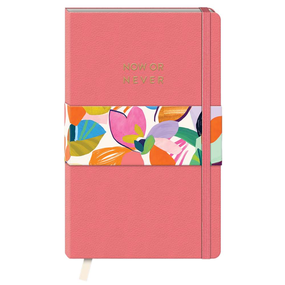 Now or Never Leather Journal
