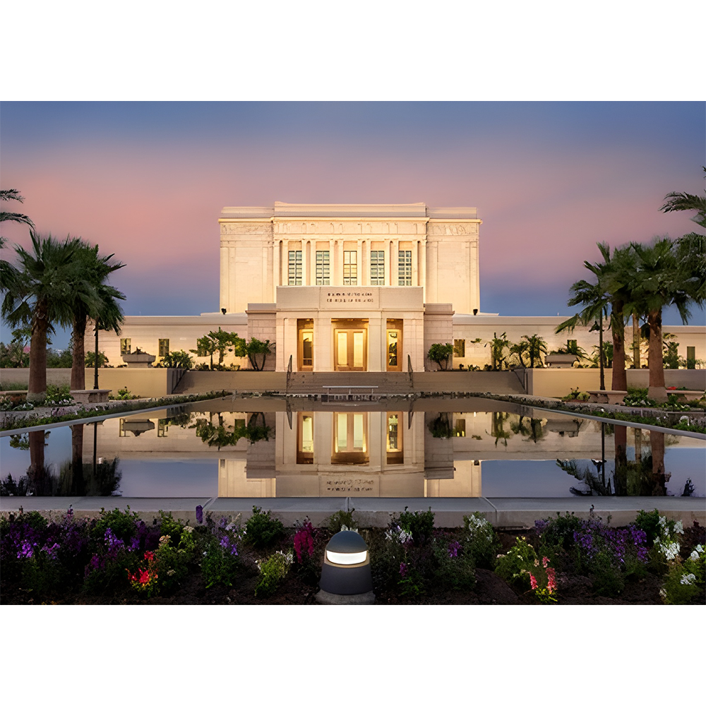 Mesa Temple Eternal Reflections 5x7 Print	