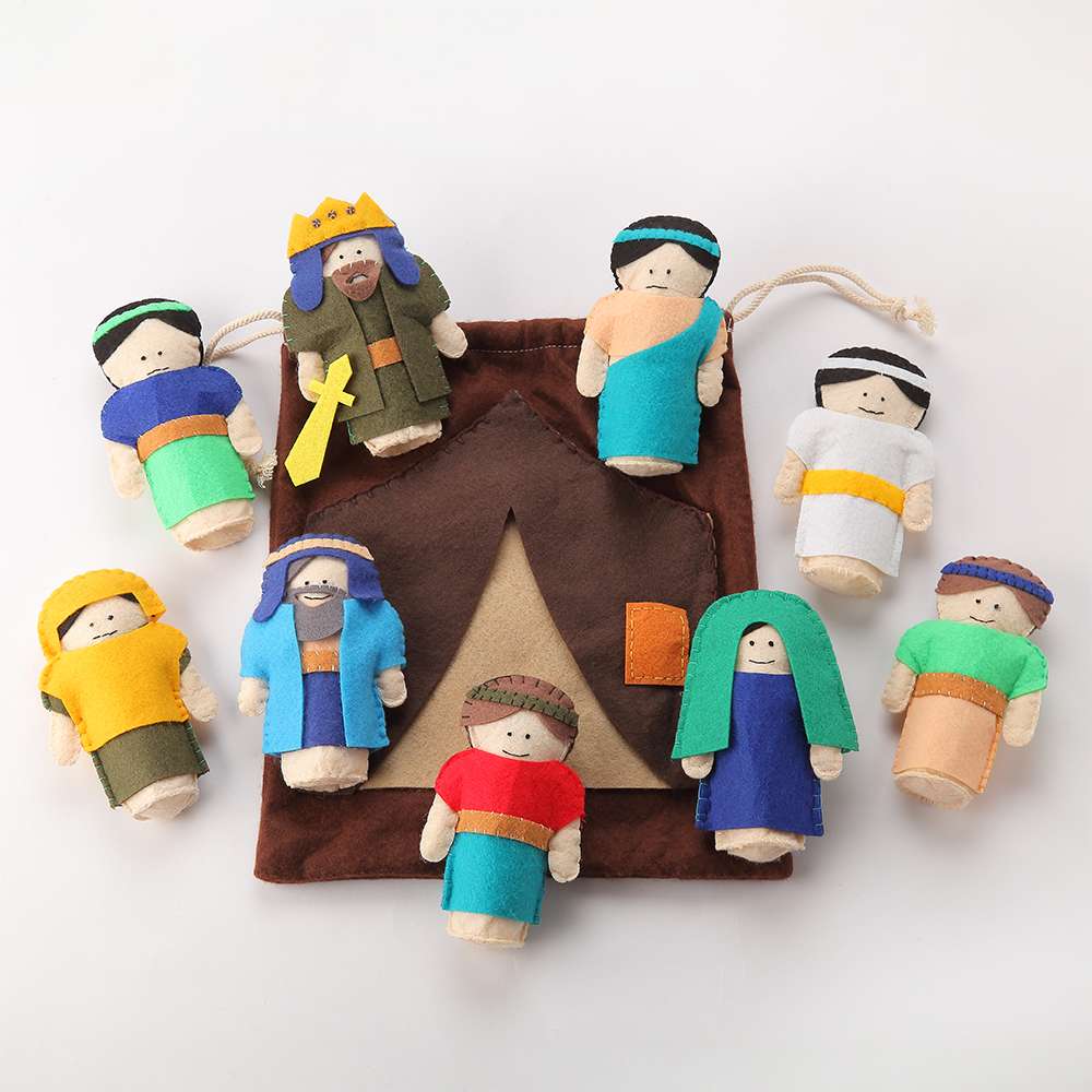Nephi and the Brass Plates Quiet Bag, , large image number 0
