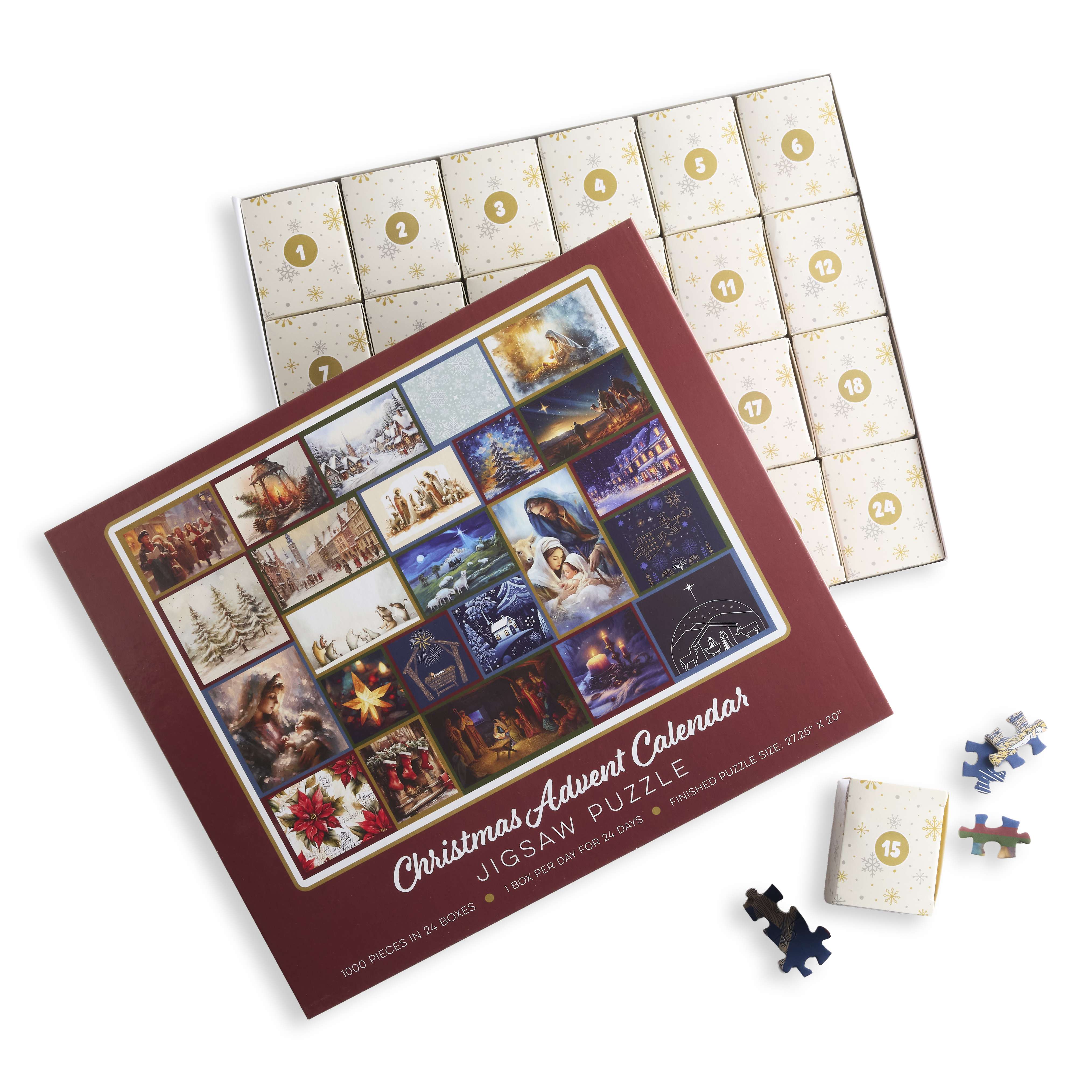 Advent 1000 Piece Puzzle, , large