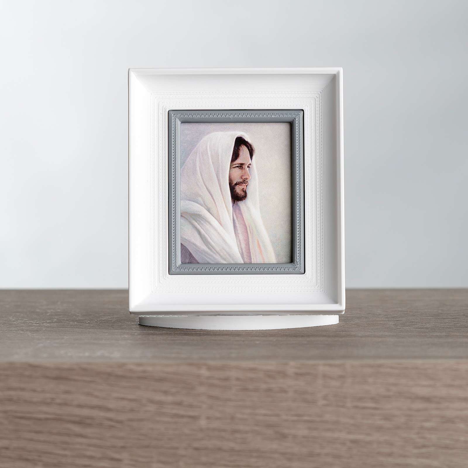 The Lamb of God, Small and Simple (2.75x3 Framed Art)