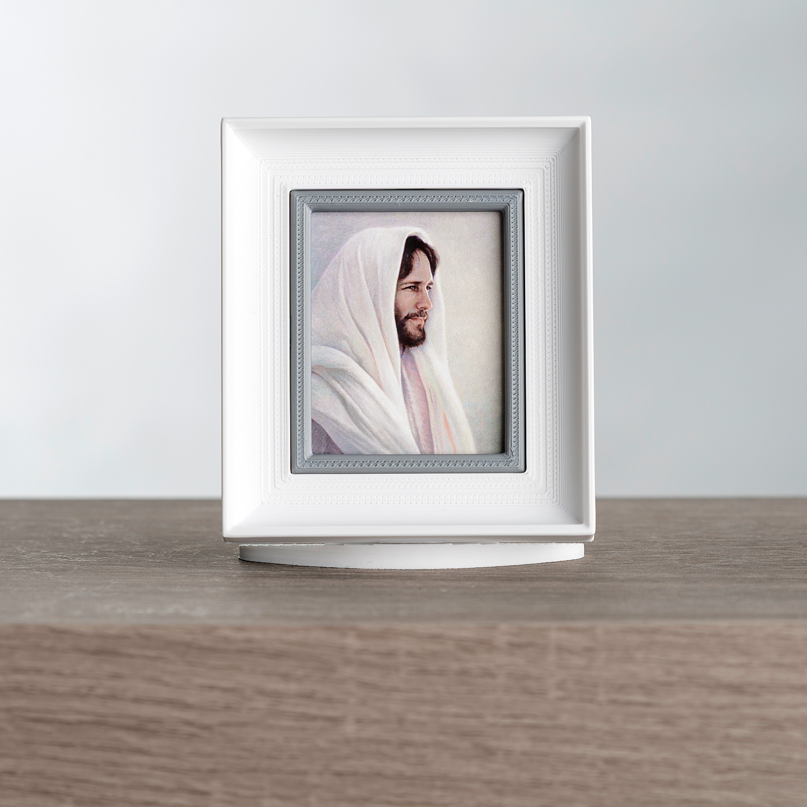 The Lamb of God, Small and Simple (2.75x3 Framed Art)