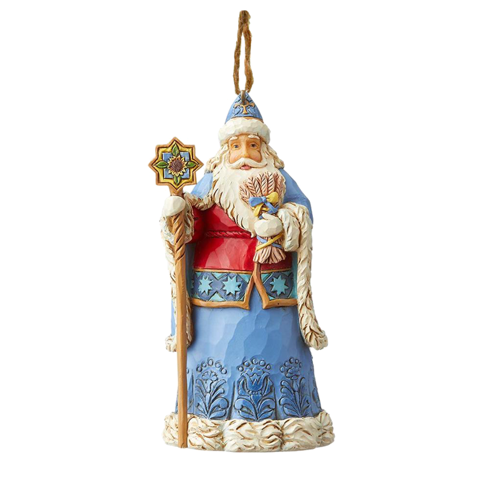 Ukraine Santa Ornament, , large image number 0