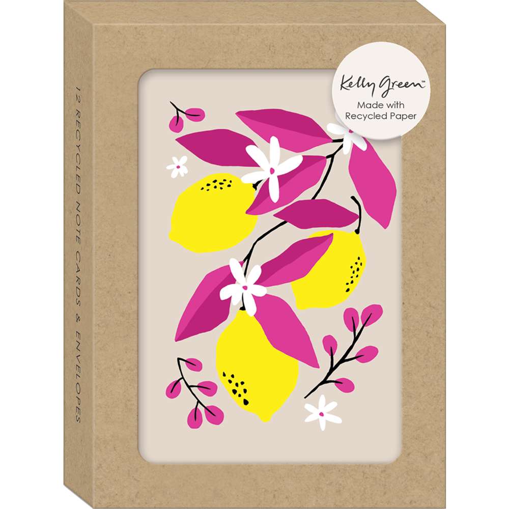 Lemons Fruit Market Boxed Note Cards