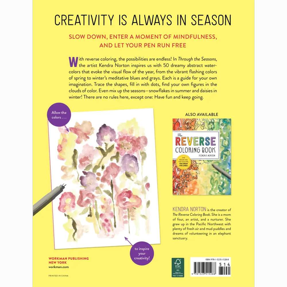 Through the Seasons Coloring Book 6