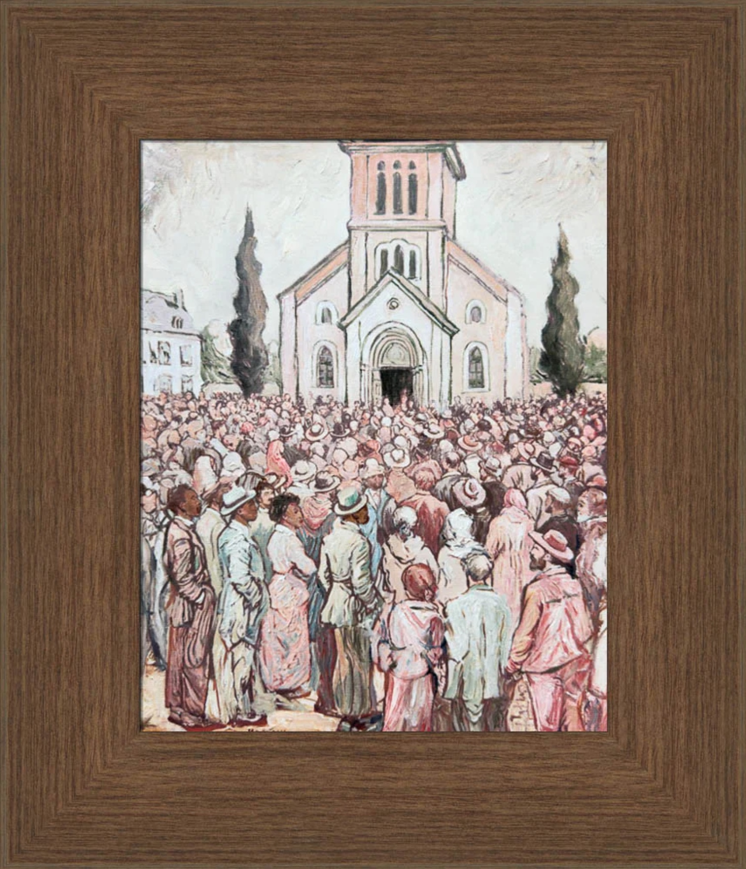 United: Sunday Meant Something to Us (14x12 Framed Paper Print)