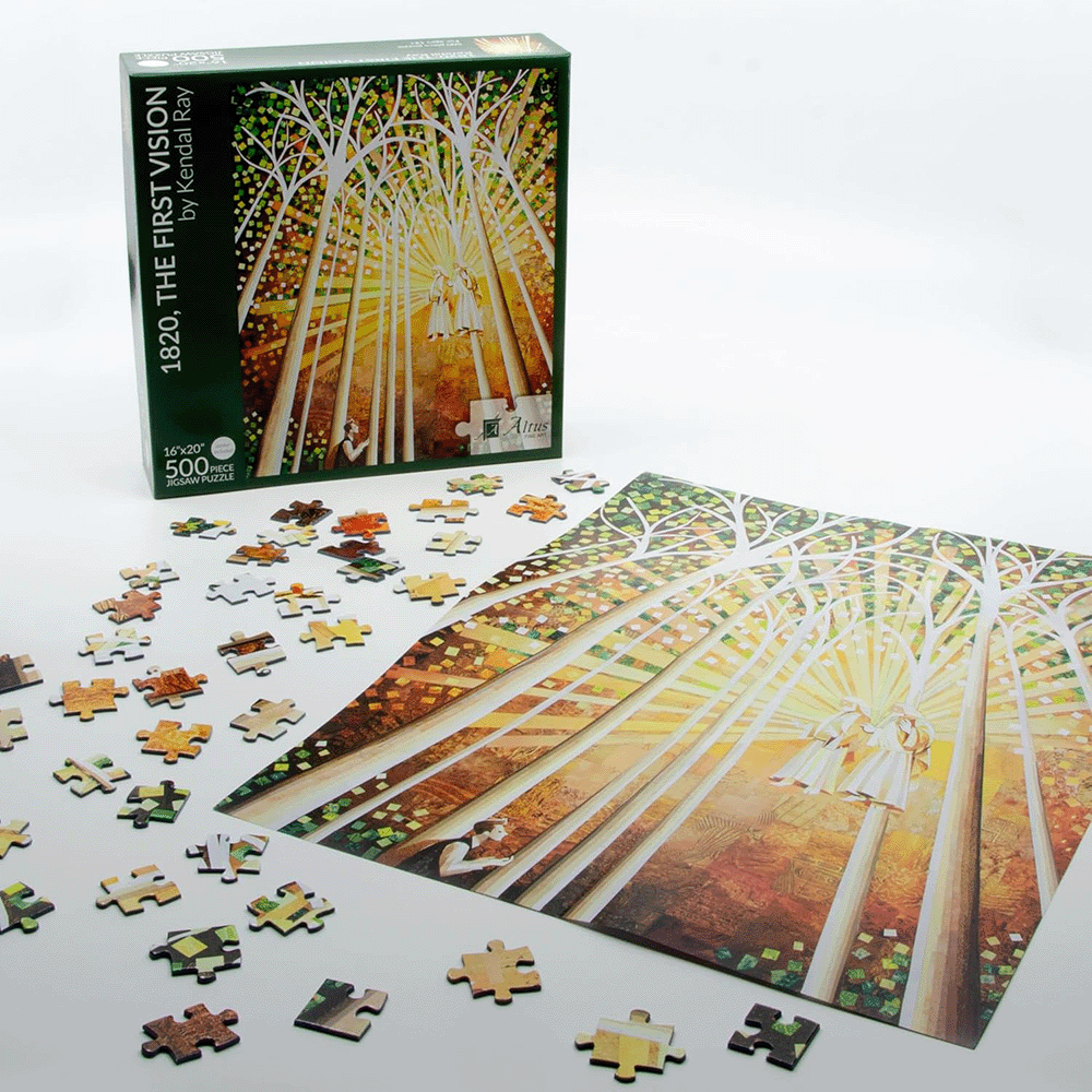1820, The First Vision 500 Piece Puzzle, , large